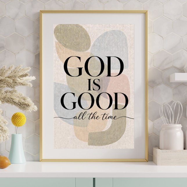 GOD IS GOOD | Christian Poster (Creator Uploaded)