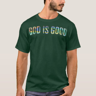 God is Good Christian Vintage TieDye T-Shirt