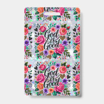 God is Good Religious Christian Gift Badge Reel ID