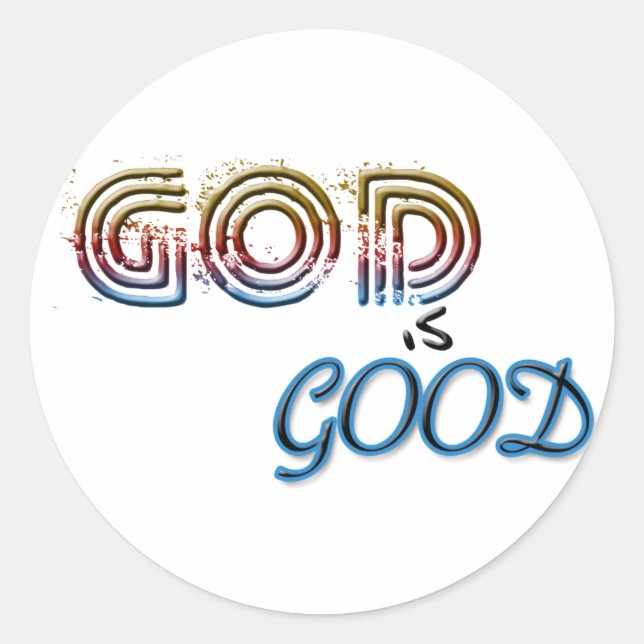 God is Good Stickers (Front)