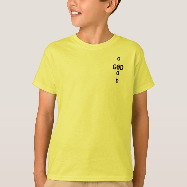 God is good (yellow version) T-Shirt (Front)