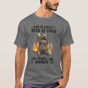 God Is Great Beer Is Good And People Are Crazy T-Shirt