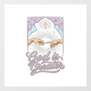 God Is Greater Christian Vintage Engraving Shirt_1