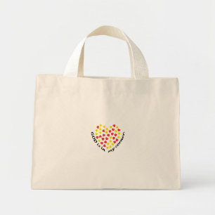 GOD IS IN MY CORNER. MINI TOTE BAG