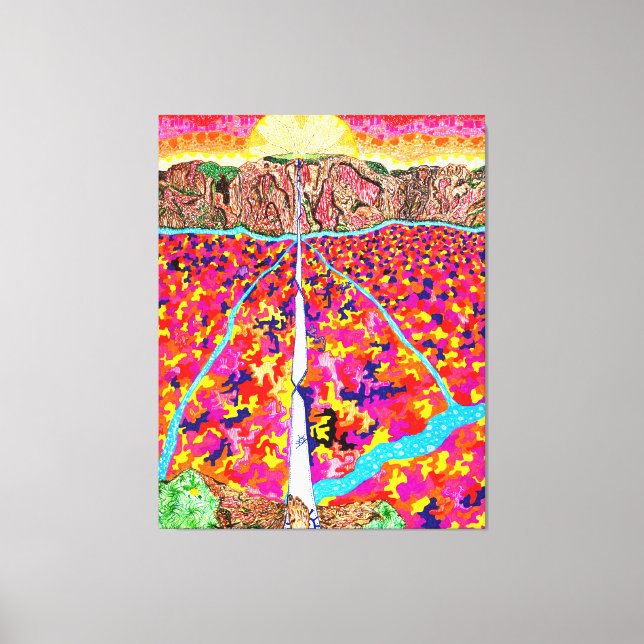 God is in the Details #10 Canvas Print (Front)