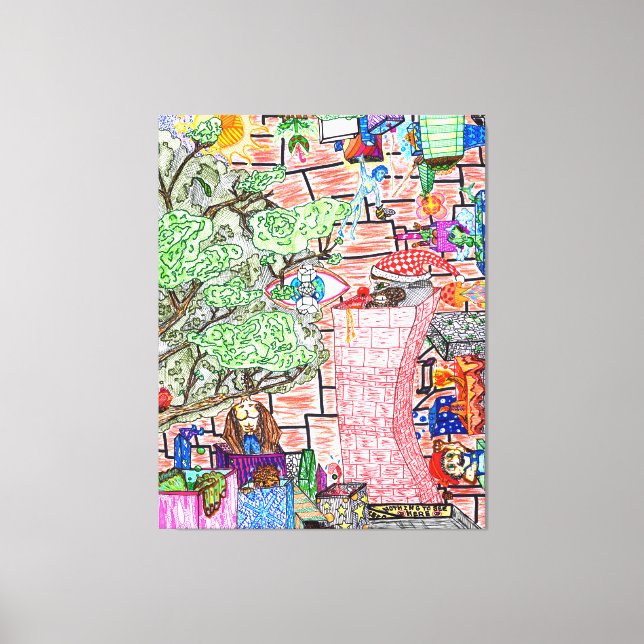 God is in the Details #16 Canvas Print (Front)