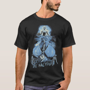 God is in the Machine - Techno-Dystopian Design T-Shirt