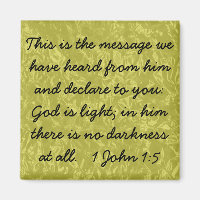 God is light bible verse 1 john 1:5