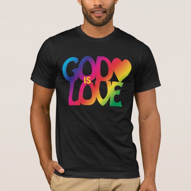 God Is Love (Alternate) T-Shirt (Front)