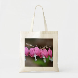 God Is Love Heart Tote Bag