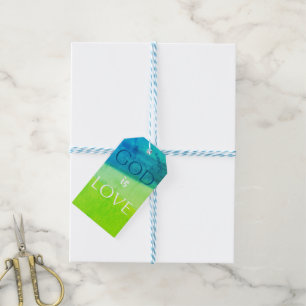 God is Love Inspirational Gift Tags