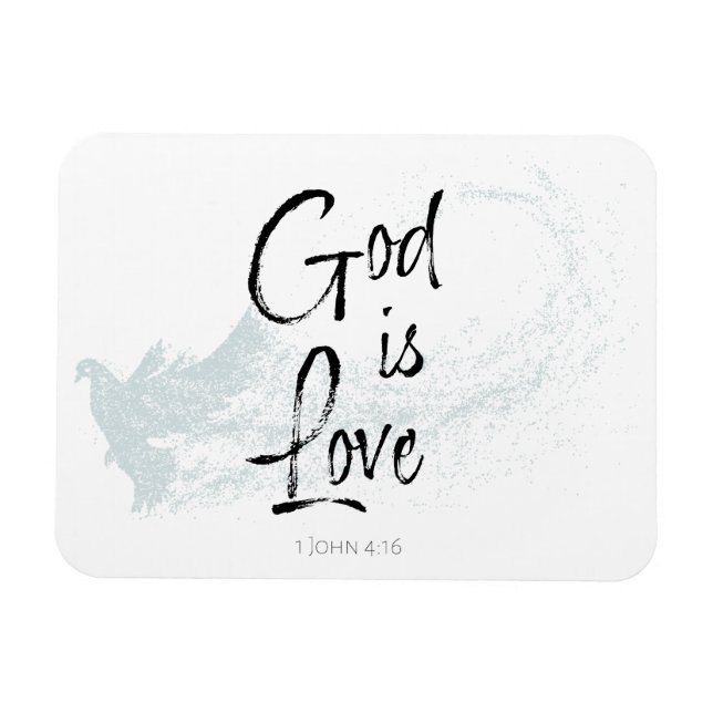 God is Love Magnet (Horizontal)