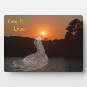 God Is Love Plaque