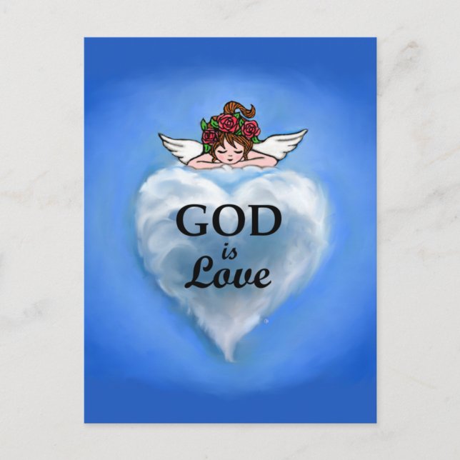 God Is Love Postcard (Front)