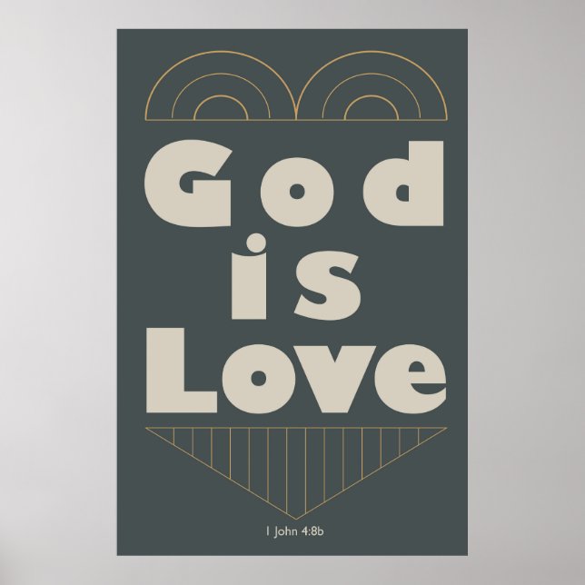 God is Love Poster (Front)