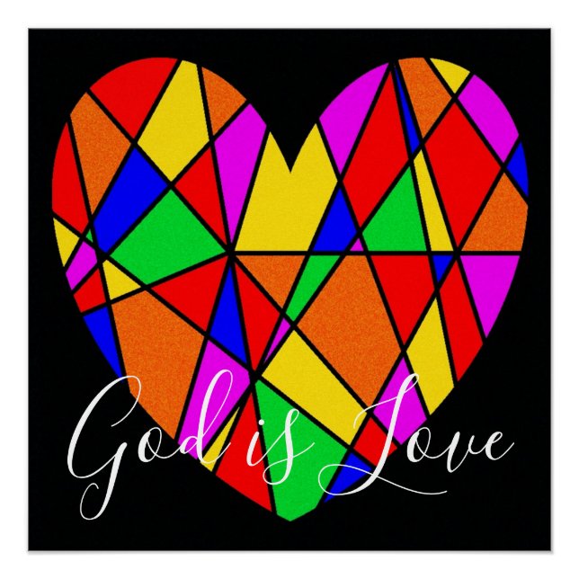 GOD IS LOVE POSTER (Front)