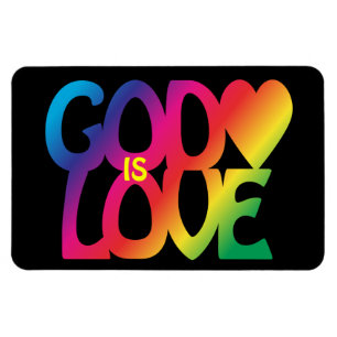 God Is Love Premium Flexi Magnet