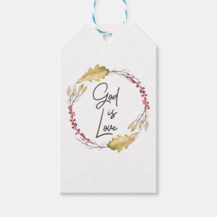 God is Love – Spiritual and Religious Gift Tags