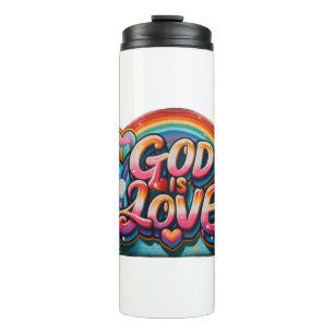 God is Love Thermal Tumbler