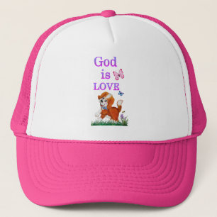 God is Love Trucker Hat