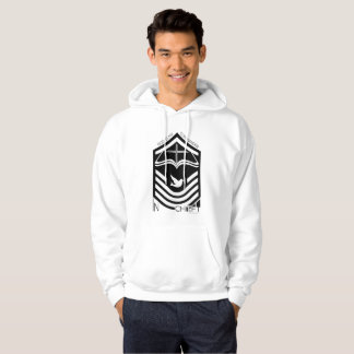 God is my Commander in Chief - blk emblem Hoodie
