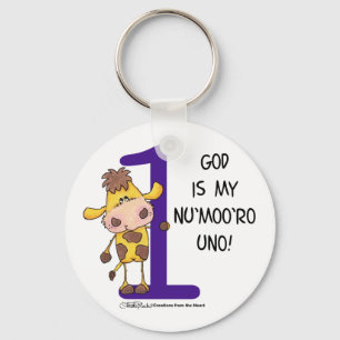 God is Nu'moo'ro Uno! Key Ring