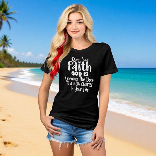 God Is Opening A New Chapter Christian Tri-Blend Shirt (Creator Uploaded)