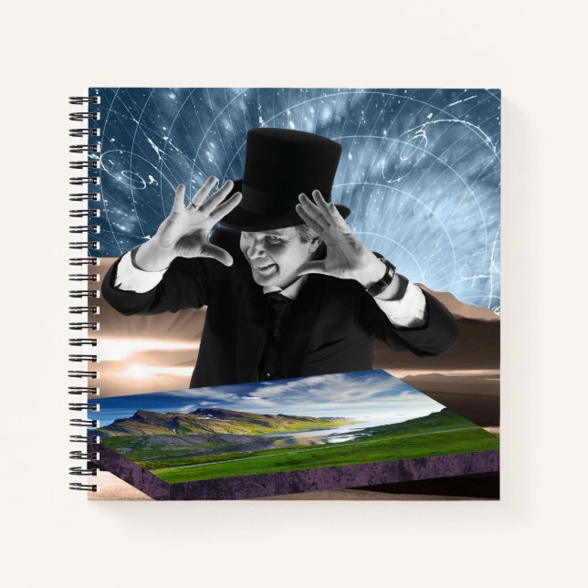God is playing notebook (Front)