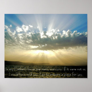 God Is Preparing A Place Poster