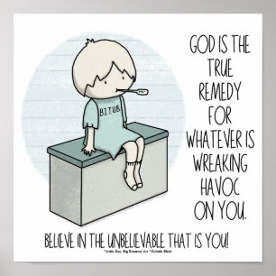 God is the Remedy Poster