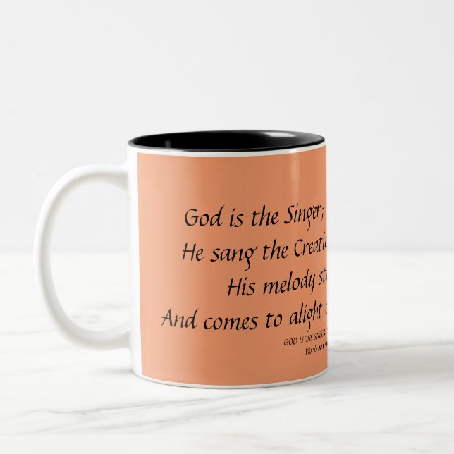 GOD IS THE SINGER Verse 1 Mug Stephanie Hutchinson (Left)