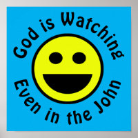 God is Watching poster