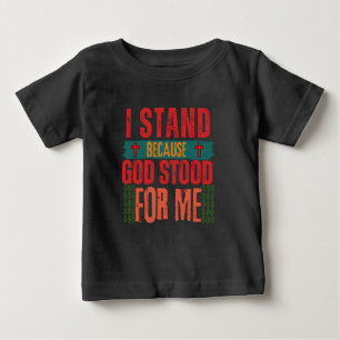 God is with me: Christian Christ Christianity Baby T-Shirt
