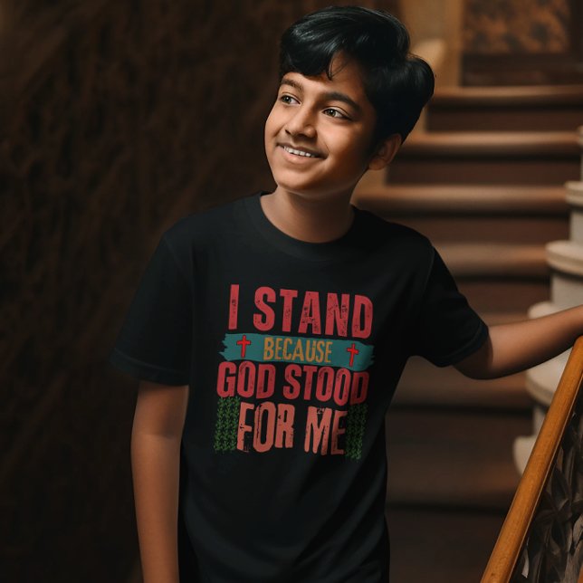 God is with me: Faith Religious Scripture God T-Shirt (Creator Uploaded)