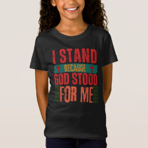 God is with me : Religious Faith Gratitude T-Shirt