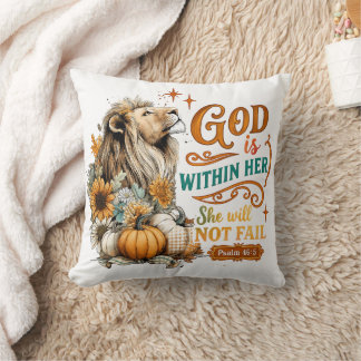 God Is Within Her... Cushion