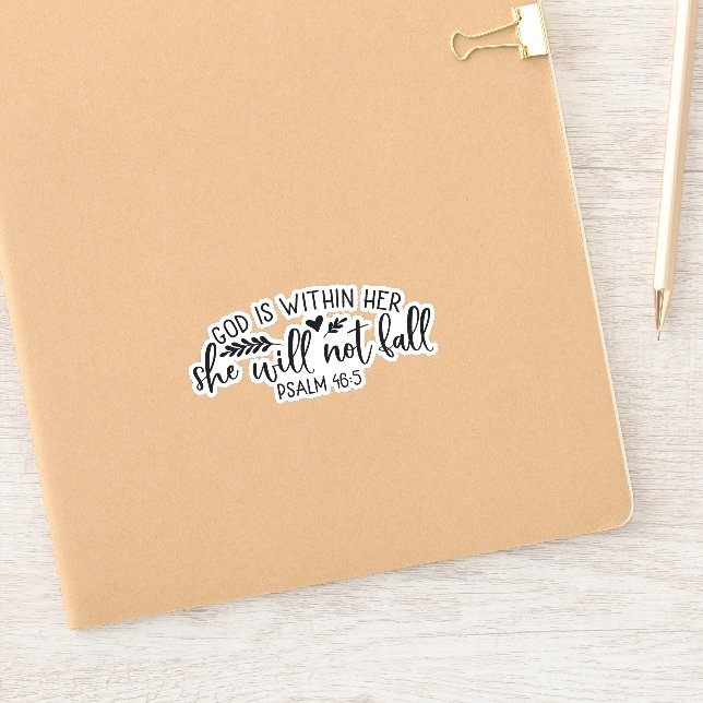 God Is Within Her She Will Not Fall (Notebook)