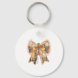 God Is Within Her She Will Not Fall, Jesus, Christ Key Ring