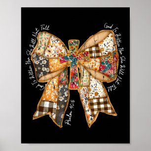 God Is Within Her She Will Not Fall, Jesus, Christ Poster