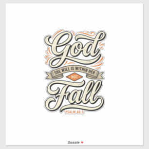 God Is Within Her She Will Not Fall Vintage Shirt_