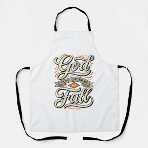God Is Within Her She Will Not Fall Vintage Shirt_ Apron