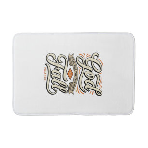 God Is Within Her She Will Not Fall Vintage Shirt_ Bath Mat