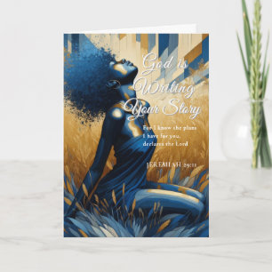 God Is Writing Your Story Jeremiah 29:1 Greeting Card