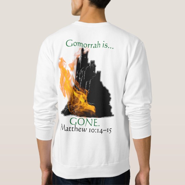 God Judged Sweatshirt (Back)