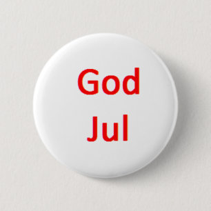 god jul2 coffee mug 6 cm round badge