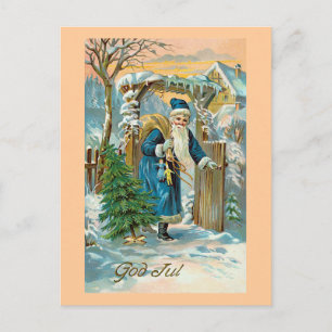 "God Jul" Postcard