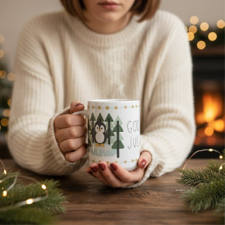 God Jul Scandinavian Christmas Mug