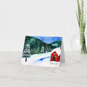 God Jul, Swedish Christmas  Card