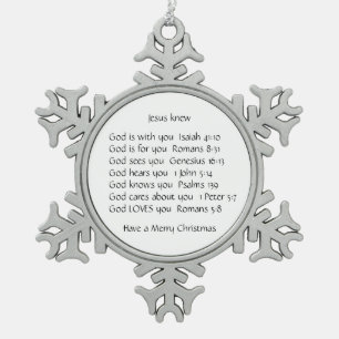 God Love You Christmas Ornament