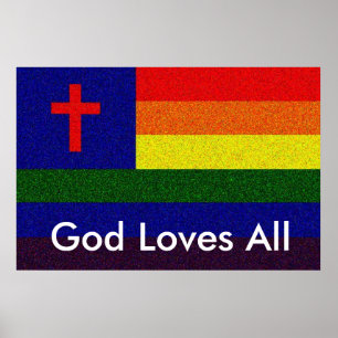 God Loves All Poster